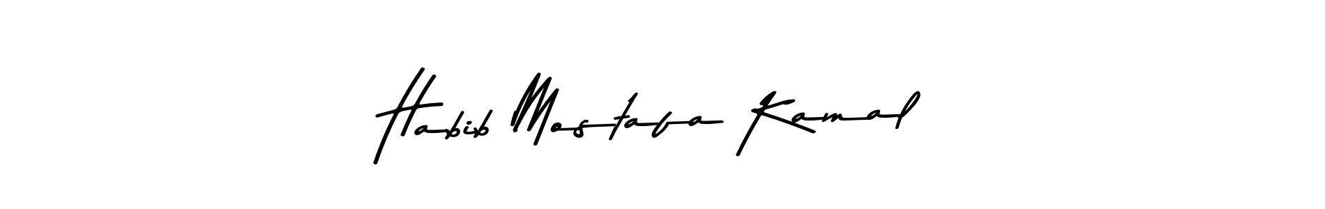 This is the best signature style for the Habib Mostafa Kamal name. Also you like these signature font (Asem Kandis PERSONAL USE). Mix name signature. Habib Mostafa Kamal signature style 9 images and pictures png