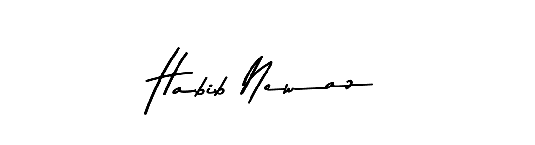 This is the best signature style for the Habib Newaz name. Also you like these signature font (Asem Kandis PERSONAL USE). Mix name signature. Habib Newaz signature style 9 images and pictures png