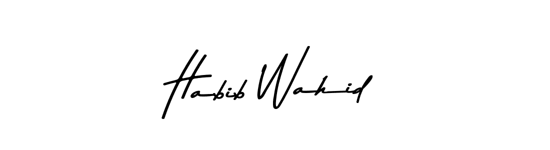 The best way (Asem Kandis PERSONAL USE) to make a short signature is to pick only two or three words in your name. The name Habib Wahid include a total of six letters. For converting this name. Habib Wahid signature style 9 images and pictures png