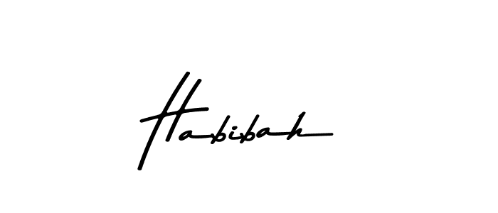 How to Draw Habibah signature style? Asem Kandis PERSONAL USE is a latest design signature styles for name Habibah. Habibah signature style 9 images and pictures png