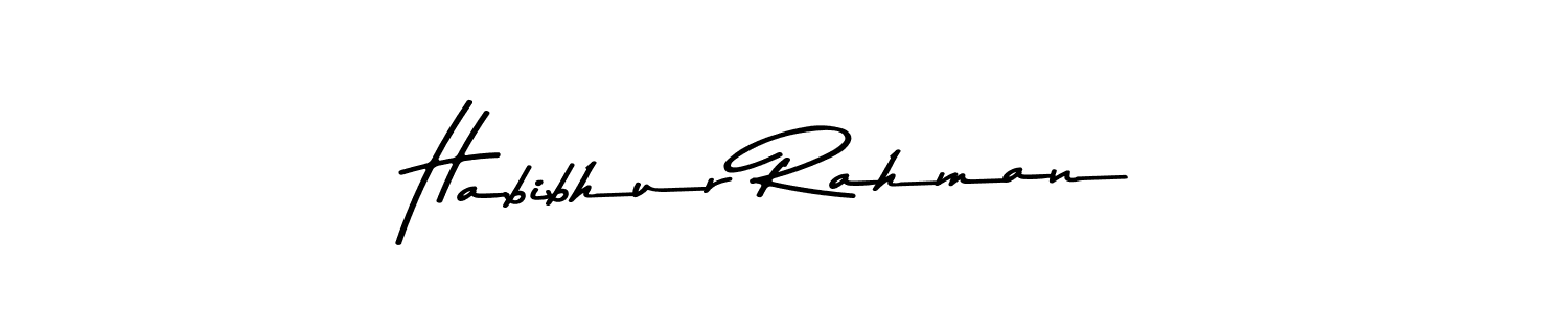 Make a beautiful signature design for name Habibhur Rahman. With this signature (Asem Kandis PERSONAL USE) style, you can create a handwritten signature for free. Habibhur Rahman signature style 9 images and pictures png