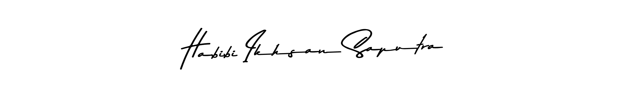 Make a beautiful signature design for name Habibi Ikhsan Saputra. Use this online signature maker to create a handwritten signature for free. Habibi Ikhsan Saputra signature style 9 images and pictures png