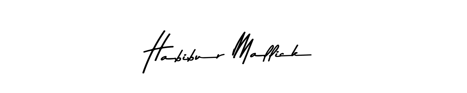 Here are the top 10 professional signature styles for the name Habibur Mallick. These are the best autograph styles you can use for your name. Habibur Mallick signature style 9 images and pictures png