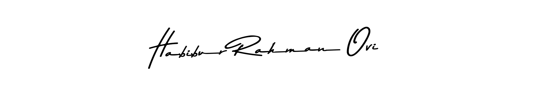 You can use this online signature creator to create a handwritten signature for the name Habibur Rahman Ovi. This is the best online autograph maker. Habibur Rahman Ovi signature style 9 images and pictures png