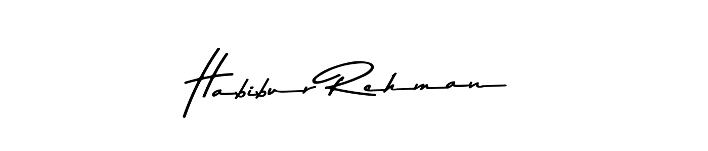 The best way (Asem Kandis PERSONAL USE) to make a short signature is to pick only two or three words in your name. The name Habibur Rehman include a total of six letters. For converting this name. Habibur Rehman signature style 9 images and pictures png