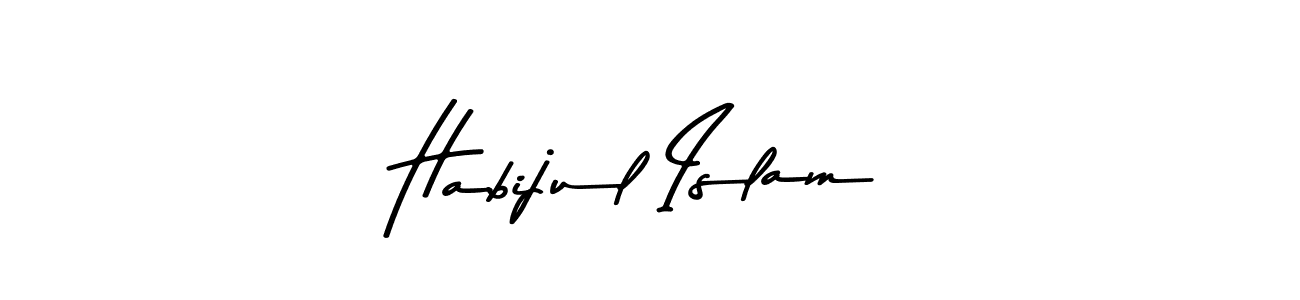 Make a beautiful signature design for name Habijul Islam. Use this online signature maker to create a handwritten signature for free. Habijul Islam signature style 9 images and pictures png