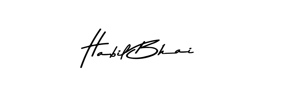 It looks lik you need a new signature style for name Habil Bhai. Design unique handwritten (Asem Kandis PERSONAL USE) signature with our free signature maker in just a few clicks. Habil Bhai signature style 9 images and pictures png