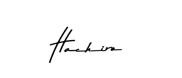 How to make Hachiro name signature. Use Asem Kandis PERSONAL USE style for creating short signs online. This is the latest handwritten sign. Hachiro signature style 9 images and pictures png