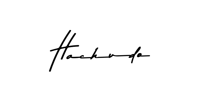 Create a beautiful signature design for name Hachudo. With this signature (Asem Kandis PERSONAL USE) fonts, you can make a handwritten signature for free. Hachudo signature style 9 images and pictures png