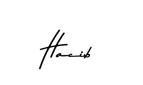 Hacib stylish signature style. Best Handwritten Sign (Asem Kandis PERSONAL USE) for my name. Handwritten Signature Collection Ideas for my name Hacib. Hacib signature style 9 images and pictures png