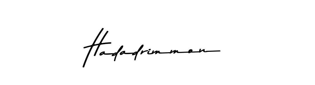 Similarly Asem Kandis PERSONAL USE is the best handwritten signature design. Signature creator online .You can use it as an online autograph creator for name Hadadrimmon. Hadadrimmon signature style 9 images and pictures png