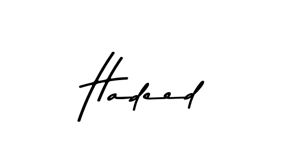 Hadeed stylish signature style. Best Handwritten Sign (Asem Kandis PERSONAL USE) for my name. Handwritten Signature Collection Ideas for my name Hadeed. Hadeed signature style 9 images and pictures png