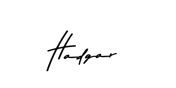 How to make Hadgar signature? Asem Kandis PERSONAL USE is a professional autograph style. Create handwritten signature for Hadgar name. Hadgar signature style 9 images and pictures png