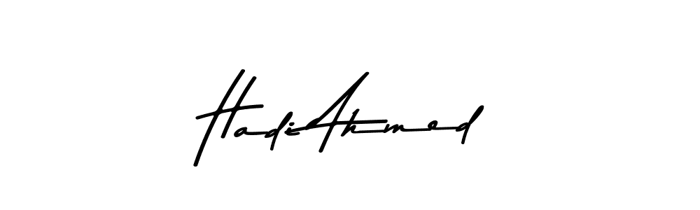 Make a beautiful signature design for name Hadi Ahmed. With this signature (Asem Kandis PERSONAL USE) style, you can create a handwritten signature for free. Hadi Ahmed signature style 9 images and pictures png