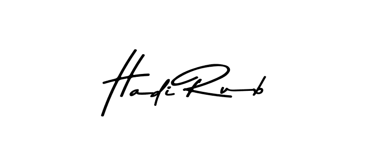 Create a beautiful signature design for name Hadi Rub. With this signature (Asem Kandis PERSONAL USE) fonts, you can make a handwritten signature for free. Hadi Rub signature style 9 images and pictures png