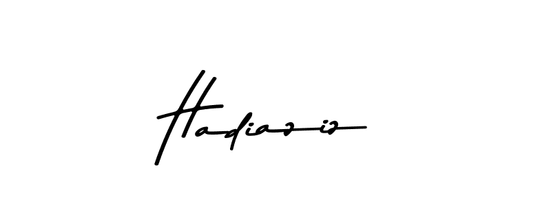 How to make Hadiaziz signature? Asem Kandis PERSONAL USE is a professional autograph style. Create handwritten signature for Hadiaziz name. Hadiaziz signature style 9 images and pictures png