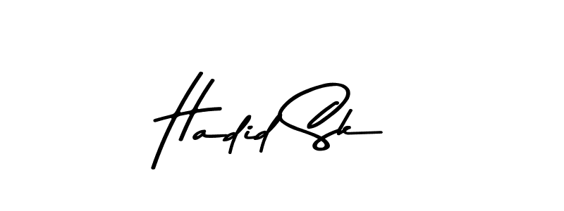 Design your own signature with our free online signature maker. With this signature software, you can create a handwritten (Asem Kandis PERSONAL USE) signature for name Hadid Sk. Hadid Sk signature style 9 images and pictures png