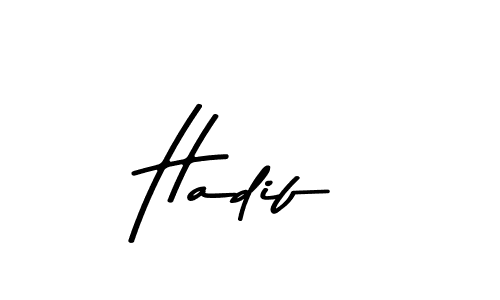 You should practise on your own different ways (Asem Kandis PERSONAL USE) to write your name (Hadif) in signature. don't let someone else do it for you. Hadif signature style 9 images and pictures png