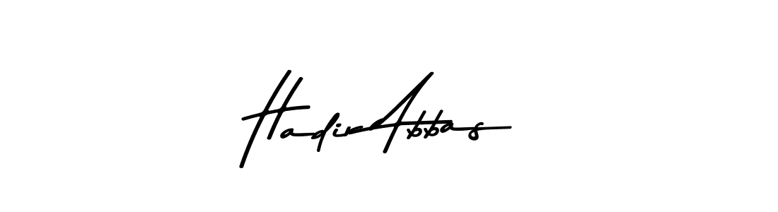 Use a signature maker to create a handwritten signature online. With this signature software, you can design (Asem Kandis PERSONAL USE) your own signature for name Hadir Abbas. Hadir Abbas signature style 9 images and pictures png
