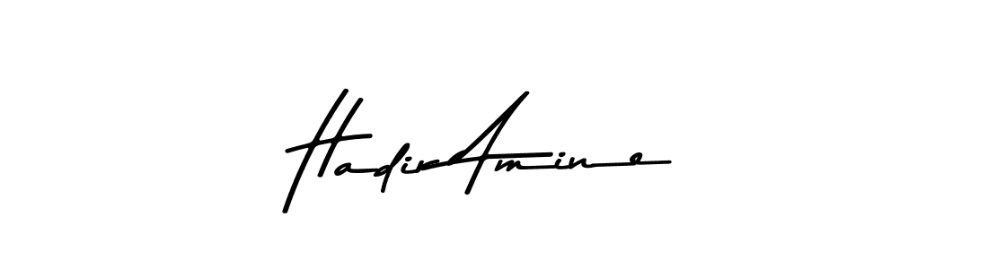 Also You can easily find your signature by using the search form. We will create Hadir Amine name handwritten signature images for you free of cost using Asem Kandis PERSONAL USE sign style. Hadir Amine signature style 9 images and pictures png