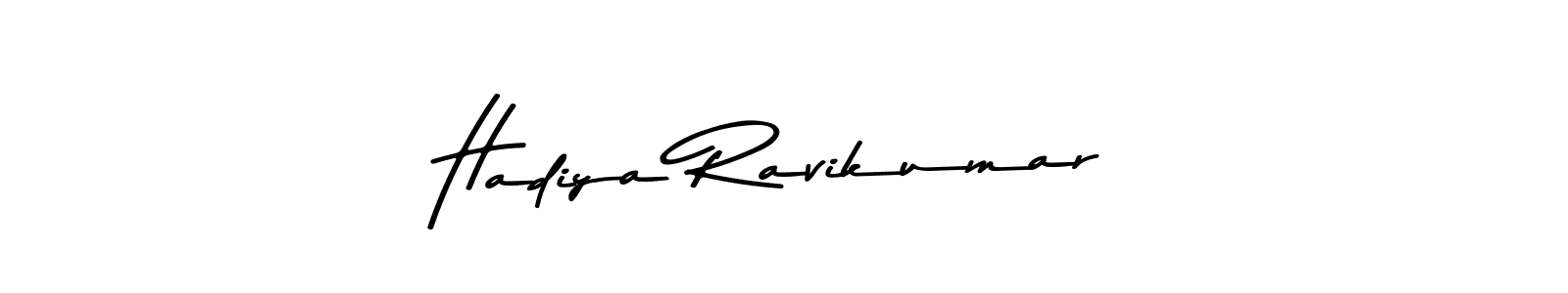 Make a short Hadiya Ravikumar signature style. Manage your documents anywhere anytime using Asem Kandis PERSONAL USE. Create and add eSignatures, submit forms, share and send files easily. Hadiya Ravikumar signature style 9 images and pictures png