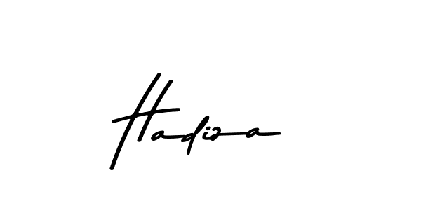 How to make Hadiza name signature. Use Asem Kandis PERSONAL USE style for creating short signs online. This is the latest handwritten sign. Hadiza signature style 9 images and pictures png