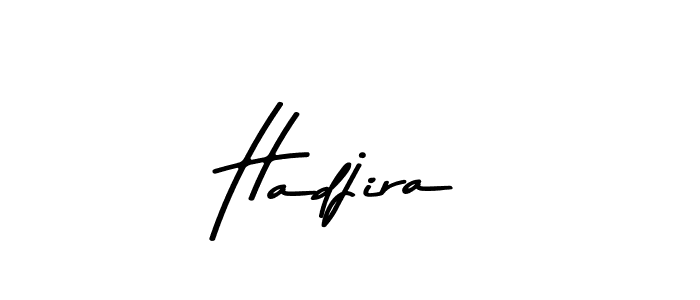 Create a beautiful signature design for name Hadjira. With this signature (Asem Kandis PERSONAL USE) fonts, you can make a handwritten signature for free. Hadjira signature style 9 images and pictures png