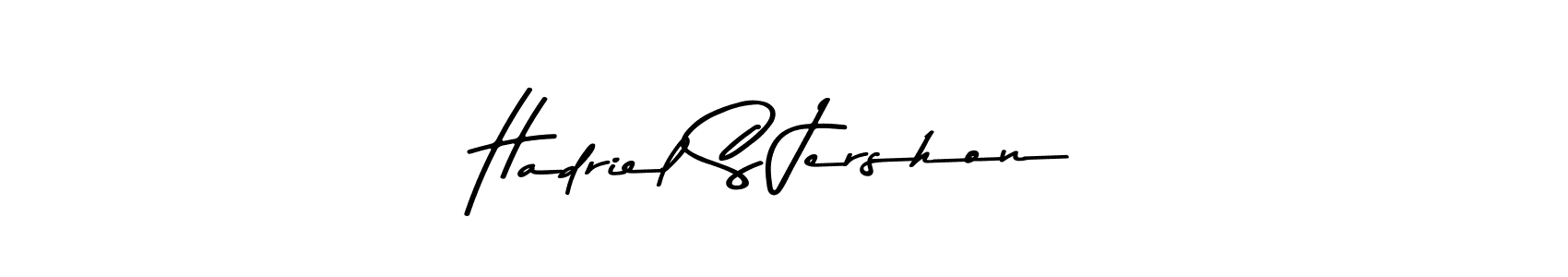 Once you've used our free online signature maker to create your best signature Asem Kandis PERSONAL USE style, it's time to enjoy all of the benefits that Hadriel S Jershon name signing documents. Hadriel S Jershon signature style 9 images and pictures png