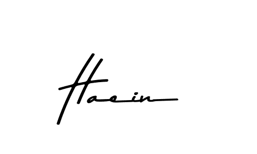Use a signature maker to create a handwritten signature online. With this signature software, you can design (Asem Kandis PERSONAL USE) your own signature for name Haein. Haein signature style 9 images and pictures png