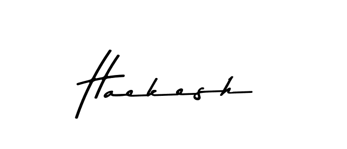 The best way (Asem Kandis PERSONAL USE) to make a short signature is to pick only two or three words in your name. The name Haekesh include a total of six letters. For converting this name. Haekesh signature style 9 images and pictures png