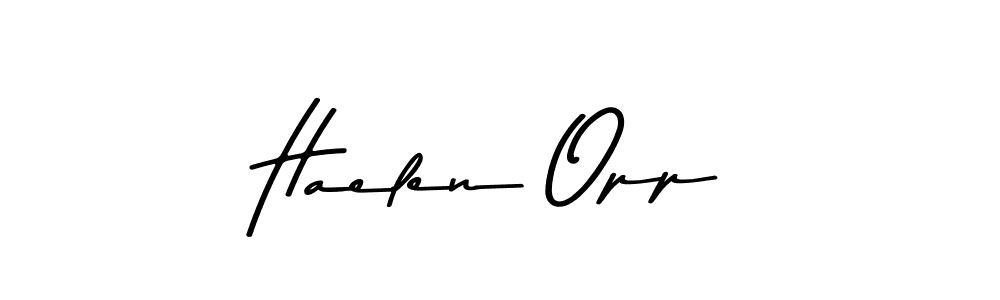 Similarly Asem Kandis PERSONAL USE is the best handwritten signature design. Signature creator online .You can use it as an online autograph creator for name Haelen Opp. Haelen Opp signature style 9 images and pictures png
