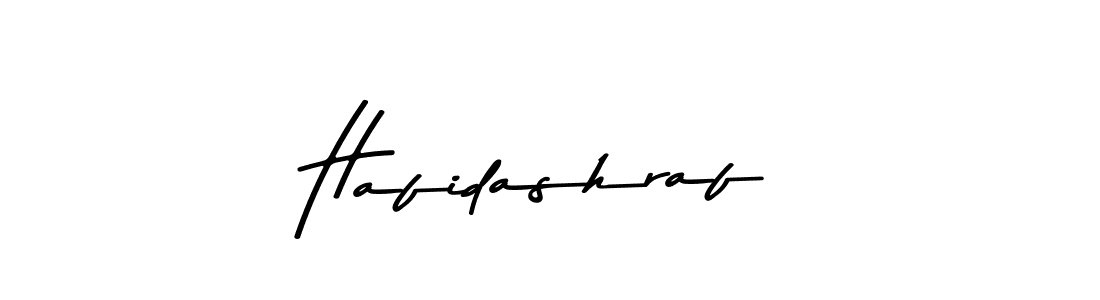 How to make Hafidashraf name signature. Use Asem Kandis PERSONAL USE style for creating short signs online. This is the latest handwritten sign. Hafidashraf signature style 9 images and pictures png