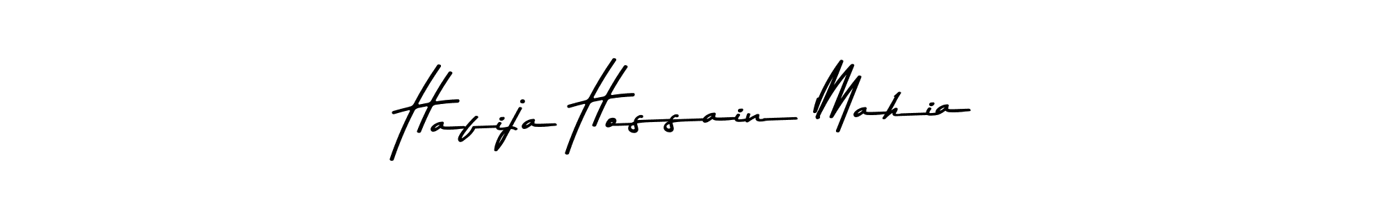 Design your own signature with our free online signature maker. With this signature software, you can create a handwritten (Asem Kandis PERSONAL USE) signature for name Hafija Hossain Mahia. Hafija Hossain Mahia signature style 9 images and pictures png