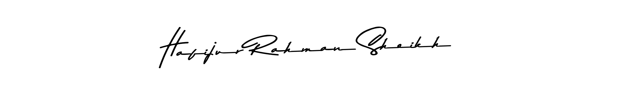 Design your own signature with our free online signature maker. With this signature software, you can create a handwritten (Asem Kandis PERSONAL USE) signature for name Hafijur Rahman Sheikh. Hafijur Rahman Sheikh signature style 9 images and pictures png