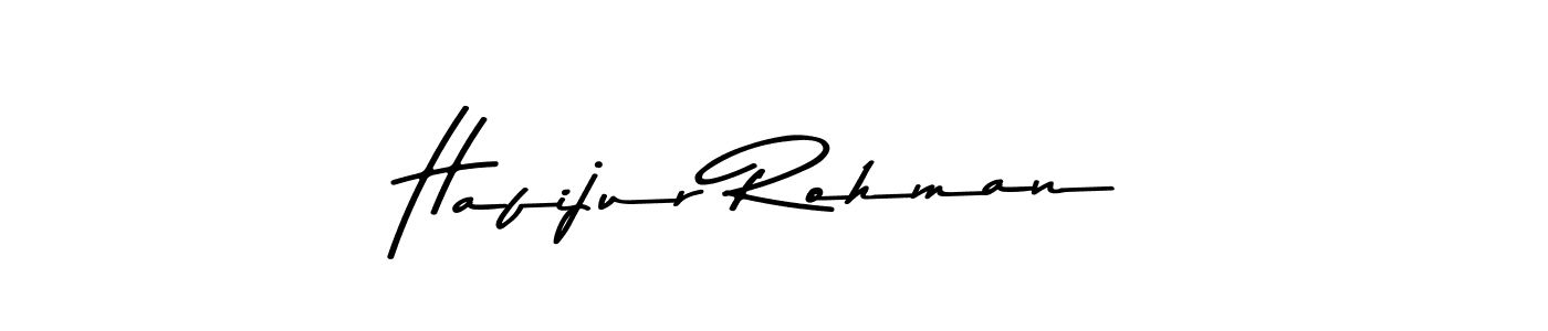 You can use this online signature creator to create a handwritten signature for the name Hafijur Rohman. This is the best online autograph maker. Hafijur Rohman signature style 9 images and pictures png
