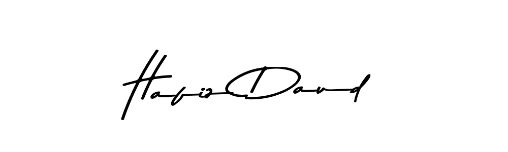 Create a beautiful signature design for name Hafiz Daud. With this signature (Asem Kandis PERSONAL USE) fonts, you can make a handwritten signature for free. Hafiz Daud signature style 9 images and pictures png