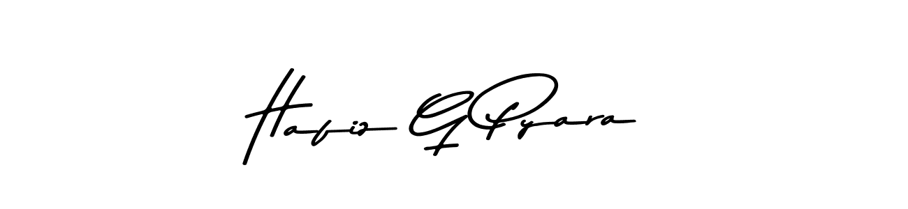 How to make Hafiz G Pyara signature? Asem Kandis PERSONAL USE is a professional autograph style. Create handwritten signature for Hafiz G Pyara name. Hafiz G Pyara signature style 9 images and pictures png