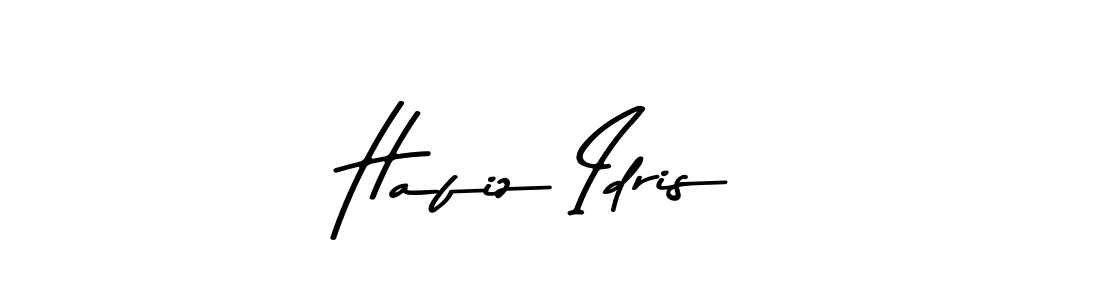 You should practise on your own different ways (Asem Kandis PERSONAL USE) to write your name (Hafiz Idris) in signature. don't let someone else do it for you. Hafiz Idris signature style 9 images and pictures png