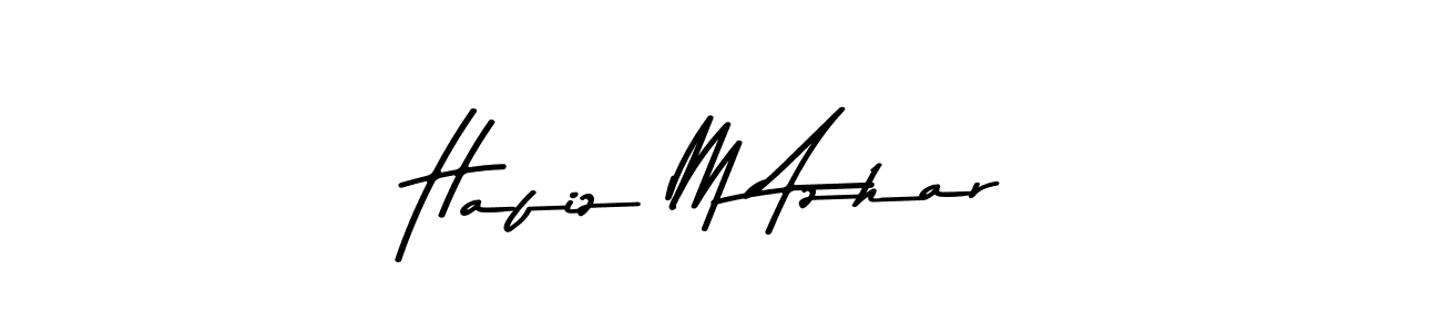 Make a beautiful signature design for name Hafiz M Azhar. Use this online signature maker to create a handwritten signature for free. Hafiz M Azhar signature style 9 images and pictures png