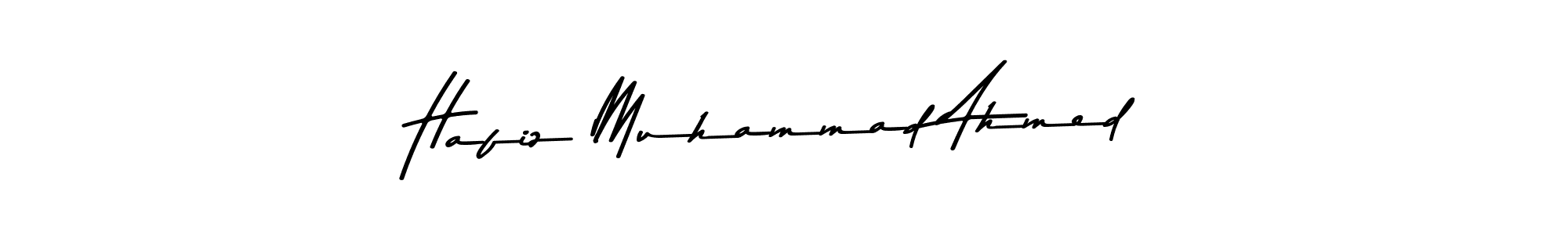 Make a beautiful signature design for name Hafiz Muhammad Ahmed. With this signature (Asem Kandis PERSONAL USE) style, you can create a handwritten signature for free. Hafiz Muhammad Ahmed signature style 9 images and pictures png