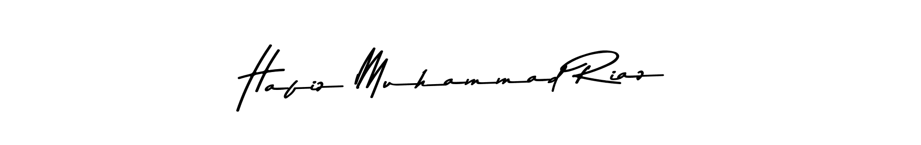 Design your own signature with our free online signature maker. With this signature software, you can create a handwritten (Asem Kandis PERSONAL USE) signature for name Hafiz Muhammad Riaz. Hafiz Muhammad Riaz signature style 9 images and pictures png
