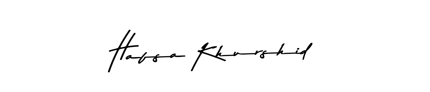 Make a short Hafsa Khurshid signature style. Manage your documents anywhere anytime using Asem Kandis PERSONAL USE. Create and add eSignatures, submit forms, share and send files easily. Hafsa Khurshid signature style 9 images and pictures png