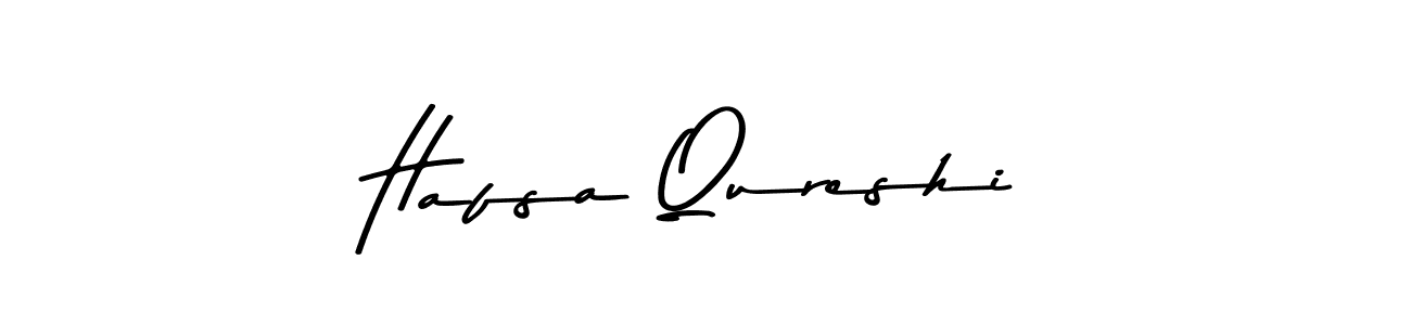 Make a beautiful signature design for name Hafsa Qureshi. Use this online signature maker to create a handwritten signature for free. Hafsa Qureshi signature style 9 images and pictures png