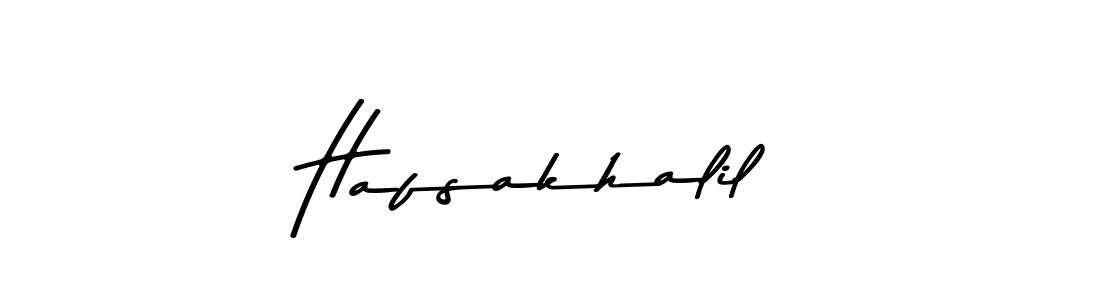Also we have Hafsakhalil name is the best signature style. Create professional handwritten signature collection using Asem Kandis PERSONAL USE autograph style. Hafsakhalil signature style 9 images and pictures png