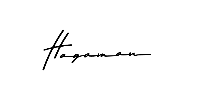 Also we have Hagaman name is the best signature style. Create professional handwritten signature collection using Asem Kandis PERSONAL USE autograph style. Hagaman signature style 9 images and pictures png
