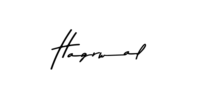 Similarly Asem Kandis PERSONAL USE is the best handwritten signature design. Signature creator online .You can use it as an online autograph creator for name Hagrwal. Hagrwal signature style 9 images and pictures png