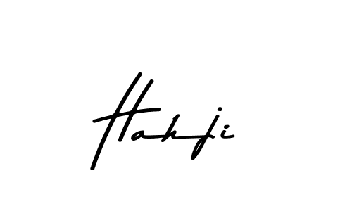 Similarly Asem Kandis PERSONAL USE is the best handwritten signature design. Signature creator online .You can use it as an online autograph creator for name Hahji. Hahji signature style 9 images and pictures png