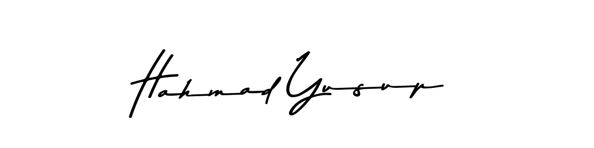 Also You can easily find your signature by using the search form. We will create Hahmad Yusup name handwritten signature images for you free of cost using Asem Kandis PERSONAL USE sign style. Hahmad Yusup signature style 9 images and pictures png