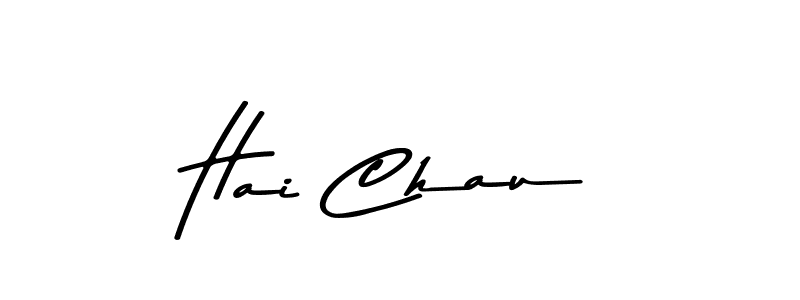 Use a signature maker to create a handwritten signature online. With this signature software, you can design (Asem Kandis PERSONAL USE) your own signature for name Hai Chau. Hai Chau signature style 9 images and pictures png