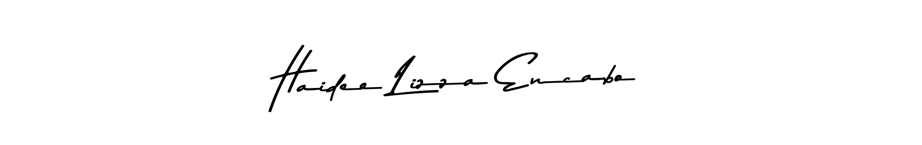 Use a signature maker to create a handwritten signature online. With this signature software, you can design (Asem Kandis PERSONAL USE) your own signature for name Haidee Lizza Encabo. Haidee Lizza Encabo signature style 9 images and pictures png